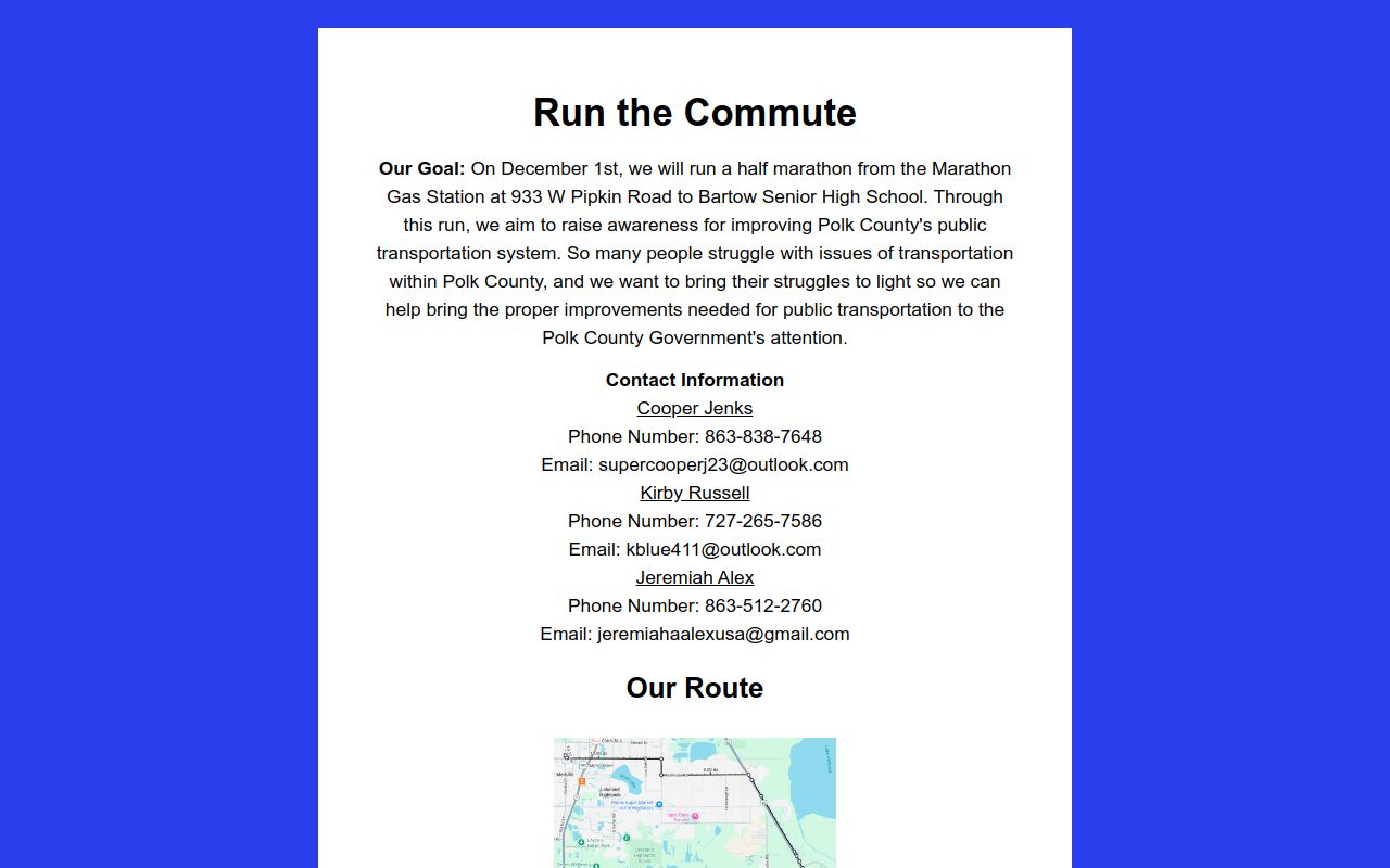 Run the Commute